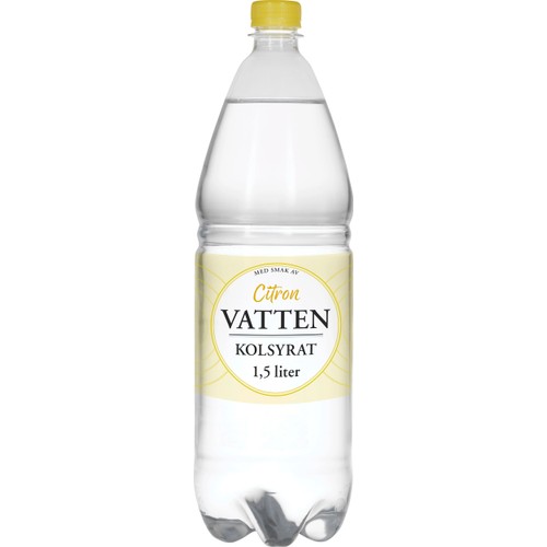 Kolsyrat vatten Citron 1.5l ICA