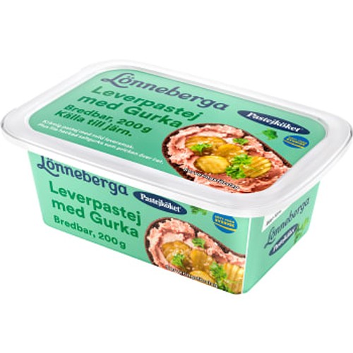 Leverpastej Gurka Bredbar 200g Pastejköket