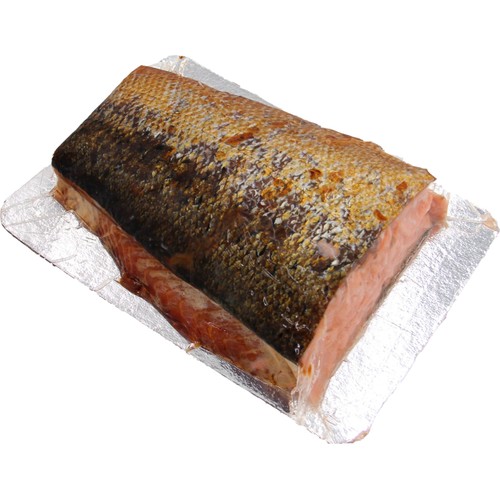 Lax Varmrökt Dubbelfilé Citronpeppar ca 750g Vägga Rökeri