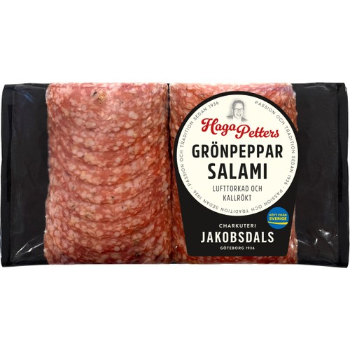 Grönpepparsalami Haga-petters 90g Jakobsdals