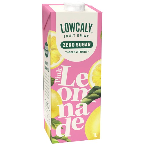 Fruktdryck Pink Lemonade Sockerfri 1l NJIE