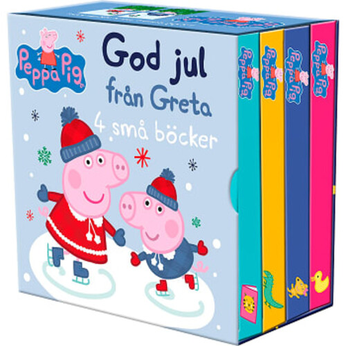 Greta Gris: God jul från Greta 4 små böcker