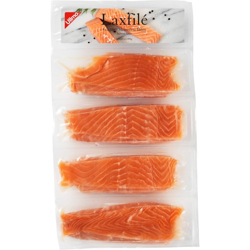 Laxfile Fryst 400g Ullmo