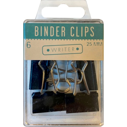 Binder Clips 6st Writer