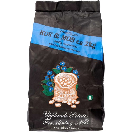 Potatis Mjölig kok & mos 2kg Upplands Potatis