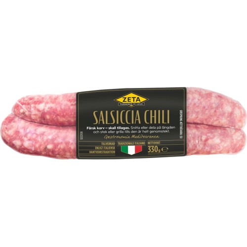 Färskkorv Salsiccia Chili 330g Zeta