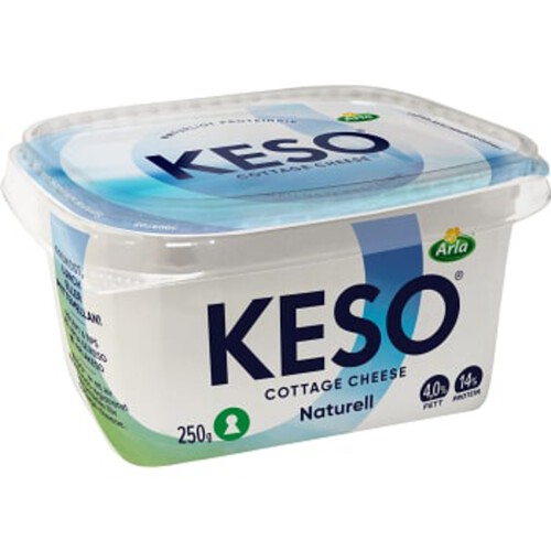 Cottage cheese Naturell 4% 250g KESO®