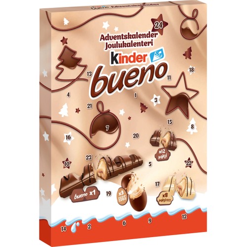 Choklad Kinder Bueno Chokladjulkalender 181g Ferrero