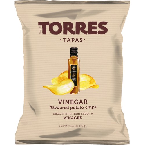 Chips Med Vinäger ca 40g Torres