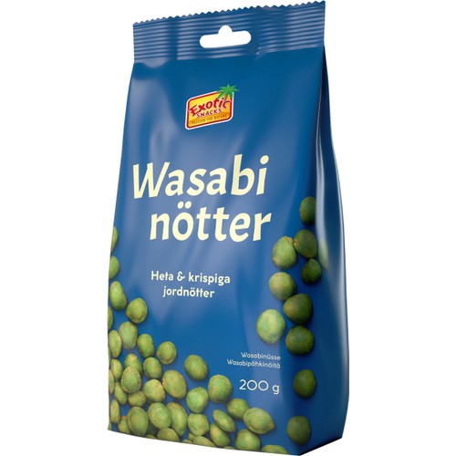 Wasabinötter 200g Exotic Snacks