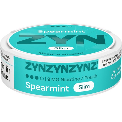 Spearmint Slim S3 14.3 Gram Zyn