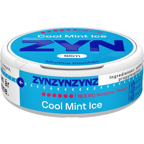Zyn Cool Mint Ice Slim 16,5mg S6 14g