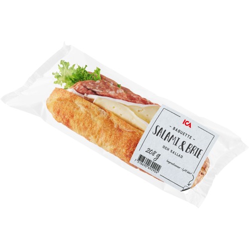 Baguette Salami Brieost 209g ICA