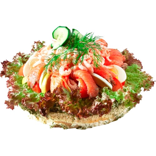 Smörgåstårta Lax & Räkor 15 Bitar 3300g Bake My Day