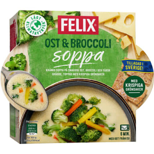 Ost & Broccolisoppa 350g Felix