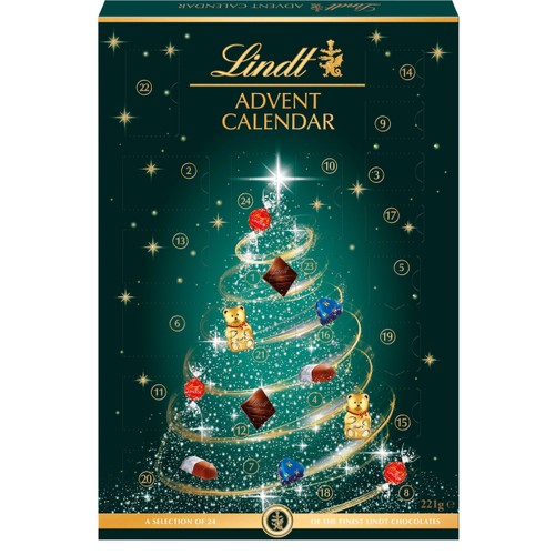 Choklad Advent Calendar Tree 221g Lindt