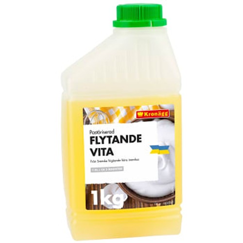 Flytande vita 1kg Kronägg