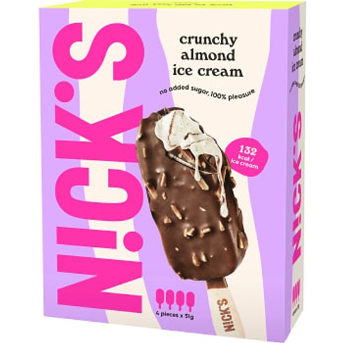 Crunchy almond 4-p Nick´s