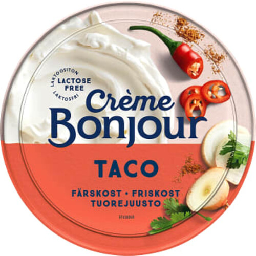 Färskost Taco Laktosfri 100g Creme Bonjour