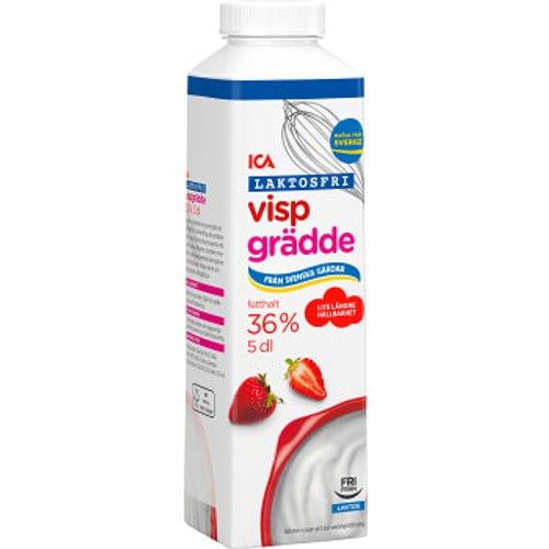 Vispgrädde Laktosfri 36% 5dl ICA