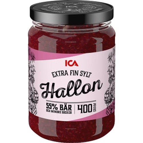 Hallonsylt Extra fin 400g ICA