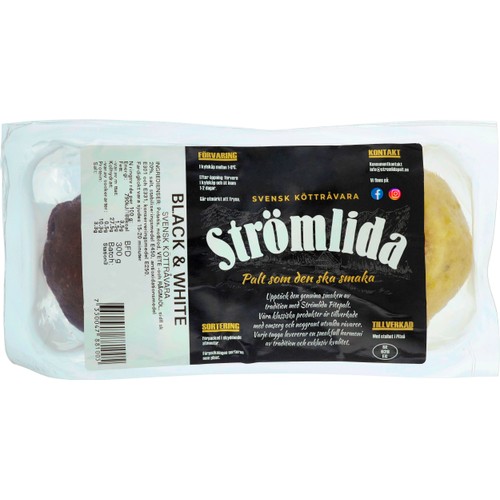 Pitepalt Black & White 300g Strömlida