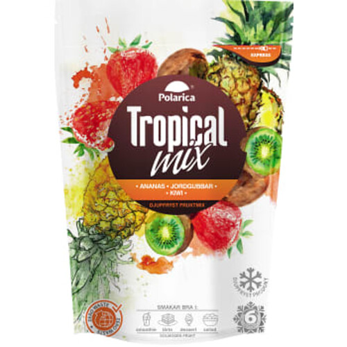 Djupfryst Fruktmix Tropical Mix 300g Polarica