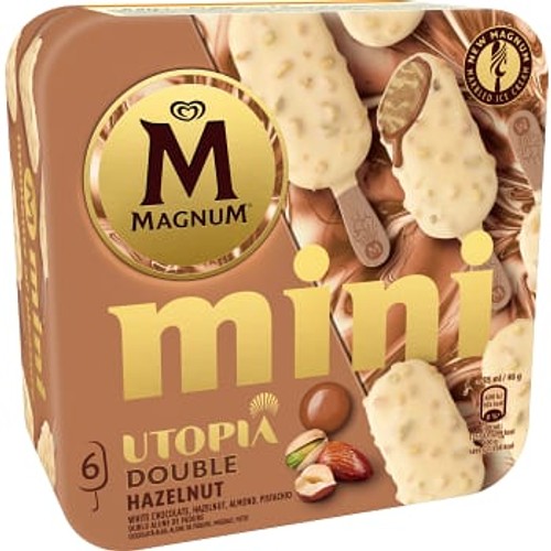 Glass Mini Utopia double hazelnut 6-p Magnum