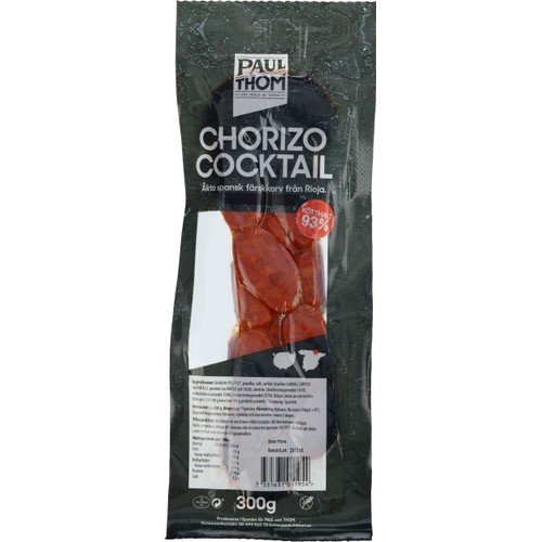 Chorizo Cocktail 300g PAUL och THOM