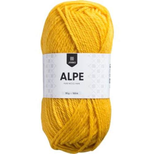Garn Alpe Canary Yellow 50g Järbo