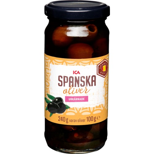 Oliver Spanska Svarta Urkärnade 240g ICA