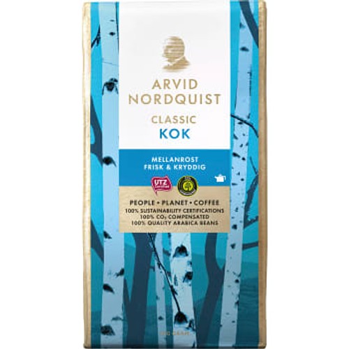Mellanrost Kokkaffe 500g Arvid Nordquist Classic