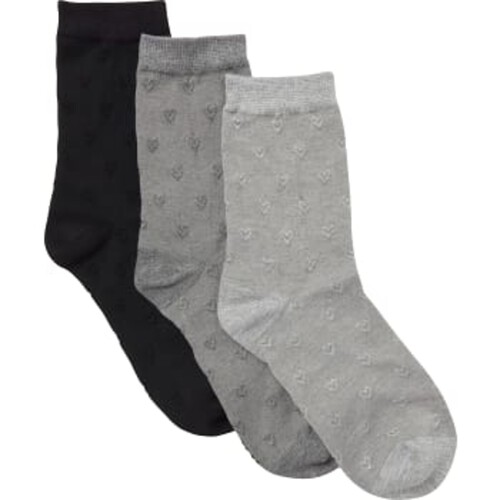 Socka Trosa 3p Grå Mix 39/41 mywear