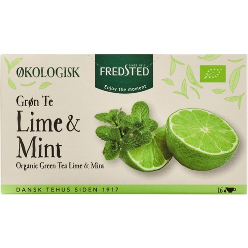 Grönt te Lime & Mint Ekologisk 16-p Fredsted
