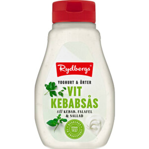 Vit Kebabsås 250ml Rydbergs