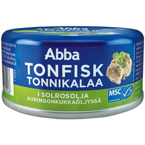 Tonfisk i solrosolja 200g Abba