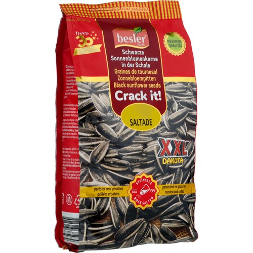 Solrosfrön rostade Dakota 250g Besler