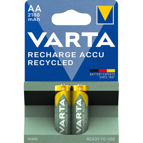 Batteri ReCharge AA 2100mAh 2-p