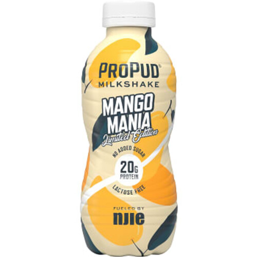 Proteinpudding Milkshake Mango Mania laktosfri 330ml NJIE