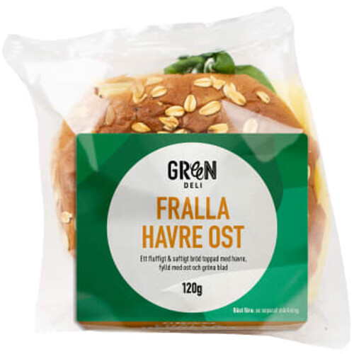 Fralla Havre Ost 120g GreenDeli