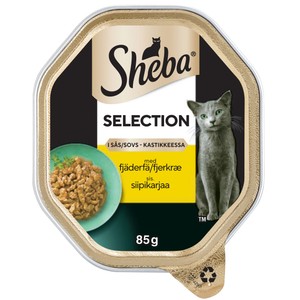 Kattmat Lamm & kyckling i sås 85g Sheba