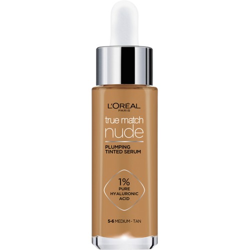 Foundation True Match Nude Plumping Tinted Serum Medium-Tan 5,6 30ml L’Oréal Paris