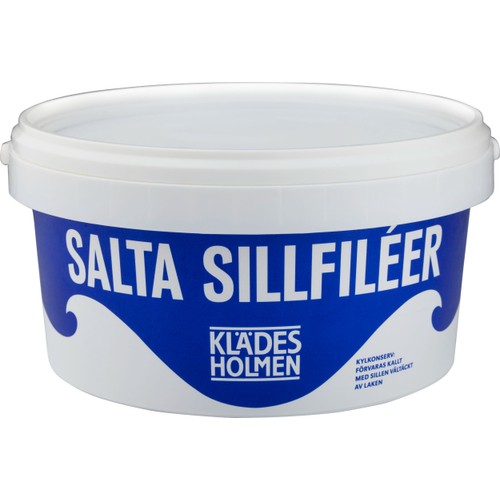 Saltsillfiléer 2,2kg Klädesholmen
