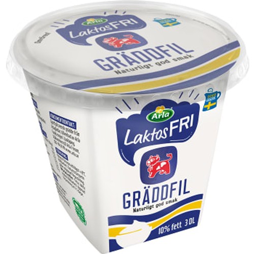 Gräddfil Laktosfri 10% 300ml Arla Ko