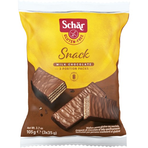 Snack rån med nötkräm och choklad 105 g Schär