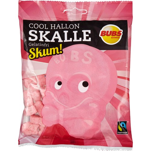 Cool Hallon Skalle 175g Bubs Godis