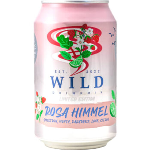 Drinkmix Rosa Himmel 33cl Wild Drinkmix