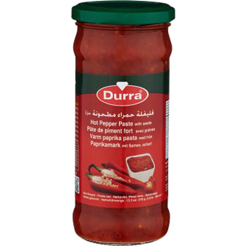 Paprikapuré stark 370g Durra
