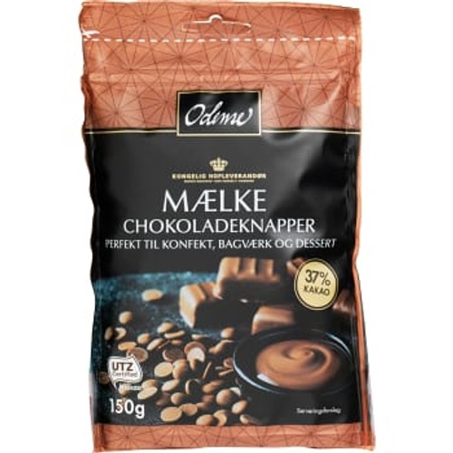 Chokladknapp Ljus 150g Odense