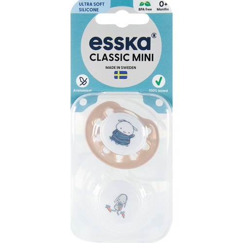 Napp Classic Mini Silikon 2-p 0m+ Esska